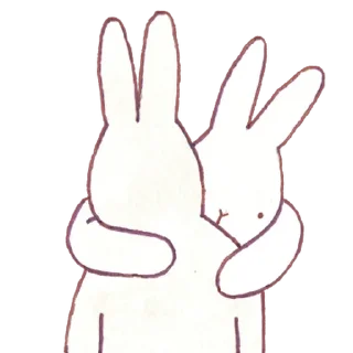 Telegram sticker 🫂 ᘛ⁠⁐̤⁠ᕐ⁠ᐷ обнимули → @plusikradom