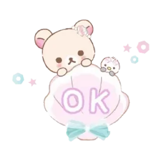 Video sticker 😊 Rilakkuma～Korilakkuma Vacation～ @kal_pc
