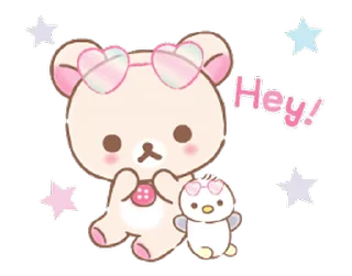 Video sticker 😊 Rilakkuma～Korilakkuma Vacation～ @kal_pc