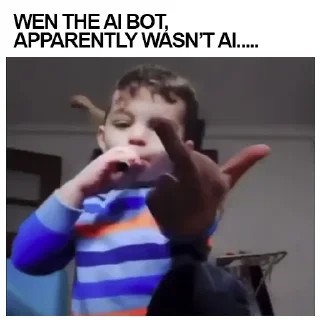 Video sticker 🖕 Probably Nothing