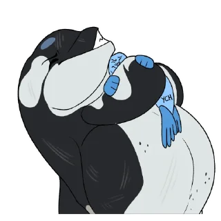 Sticker 🥰 Akai the Orca