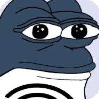 Telegram sticker 🫥 페페 포켓콘