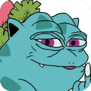 Telegram sticker 🫥 페페 포켓콘