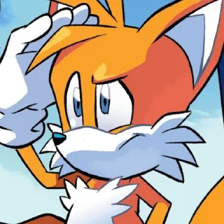 Video sticker 🌟 Tails the fox (IDW) (1) :: @fStikBot