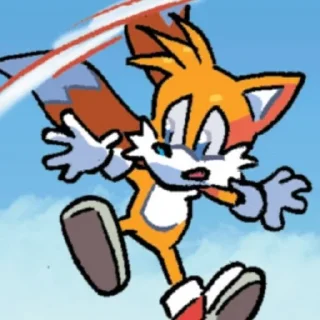 Video sticker 🌟 Tails the fox (IDW) (1) :: @fStikBot