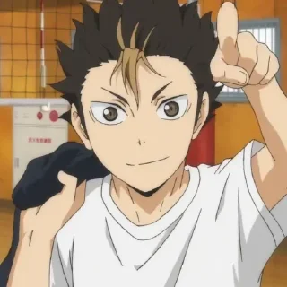 Video sticker 🐹 - ᗷY @ahMshY 𓉮 . Nishinoya Yu