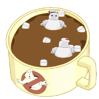 Video sticker ☕ Ghostbusters @stickerstgrm