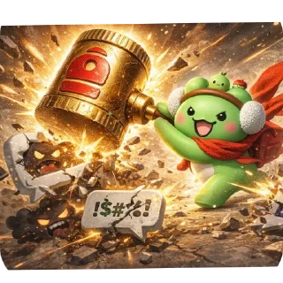 Video sticker 🧸 frogman BP2