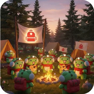 Телеграм стикер 🧸 frogman BP2