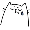 Sticker 😢 ложечка глупеньких рисунков @spoonofsappysketches