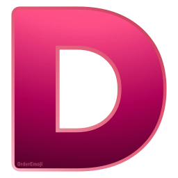 Sticker 💘 Pink Letters ➜ @emodzistickery