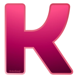 Sticker 💘 Pink Letters ➜ @emodzistickery