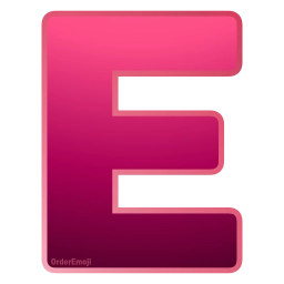 Sticker 💘 Pink Letters ➜ @emodzistickery