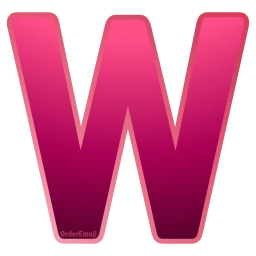 Sticker 💘 Pink Letters ➜ @emodzistickery