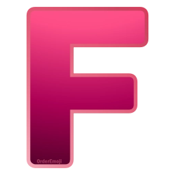 Sticker 💘 Pink Letters ➜ @emodzistickery