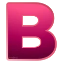 Video sticker 💘 Pink Letters ➜ @...