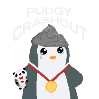 Telegram stiker 🇺🇸 Pudgy Cabal / Chair