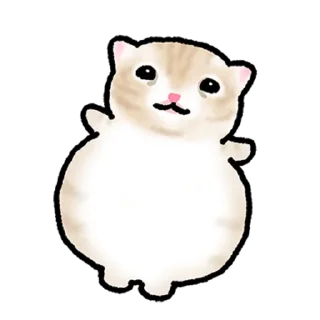 Telegram sticker 👍 @KakaoEmoji 작아요 고먕이 5
