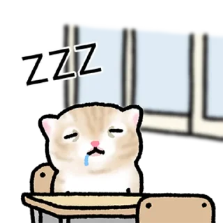 Telegram sticker 👍 @KakaoEmoji 작아요 고먕이 5