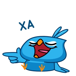 Telegram sticker 😂 Птенец | @Premium_Stikers