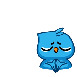 Telegram sticker 😔 Птенец | @Premium_Stikers