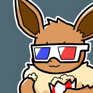 Video sticker 👻 이브이즈수퍼RE믹스 @DCConSticker