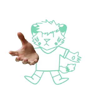 Telegram sticker ✋ Roger enojon