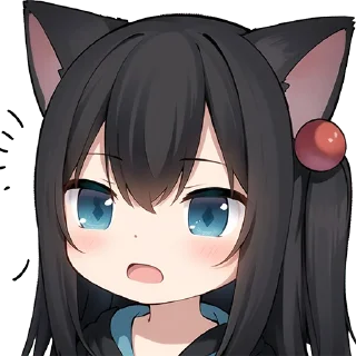 Telegram sticker 😯 自分