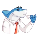 Video sticker ☕️ Shark Boss