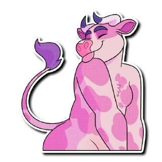 Video sticker 👅 Cheesecake