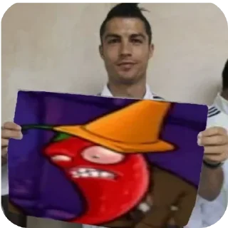 Telegram sticker 🔥 ЗОНДРИ ПЕРЕЦ С КОНУСОМ