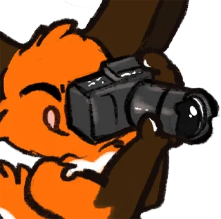 Sticker 📸 Timmy Fox (PocketPaws) | @TimmyFoxStickers