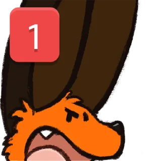 Video sticker ❗️ Timmy Fox (PocketPaws) | @TimmyFoxStickers