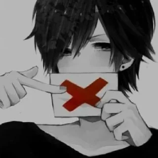 Telegram sticker 🙄 Anime