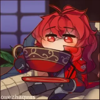 Telegram sticker ☕️ ДИЛЮЮЮК!!!