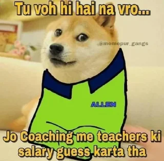 Telegram sticker 🤔 Cheems he vmro😏