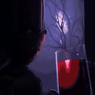 Video sticker 🍷 Deluding Moonlight AU | Kuchizuke/A Sinful Kiss