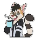 Telegram sticker ☕ Ros