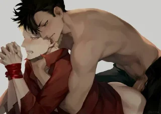 Video sticker 💦 Yaoi adult @stickersb2b