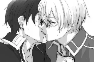 Telegram sticker 💋 Yaoi adult @stickersb2b