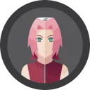 Video sticker 🌸 Naruto circle @hovert9