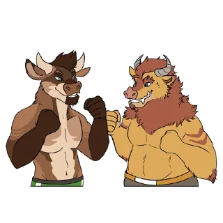 Sticker ✊ Chimerachanga and Himbull