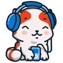 Sticker 😊 Marsey the Cat