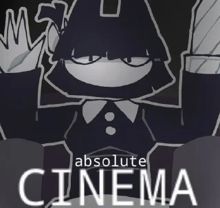 Sticker 🌟 🍿Absolute cinema 🍿
