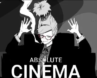 Telegram sticker 🌟 🍿Absolute cinema 🍿