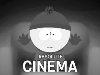 Telegram sticker 🌟 🍿Absolute cinema 🍿