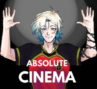 Telegram sticker 🌟 🍿Absolute cinema 🍿