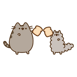 Sticker 🍞 Pusheen the Cat @TgEmojis