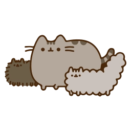 Sticker 👩‍👧‍👧 Pusheen the Cat @TgEmojis