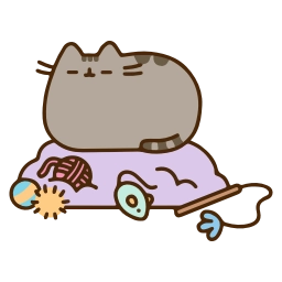Sticker 🧶 Pusheen the Cat @TgEmojis